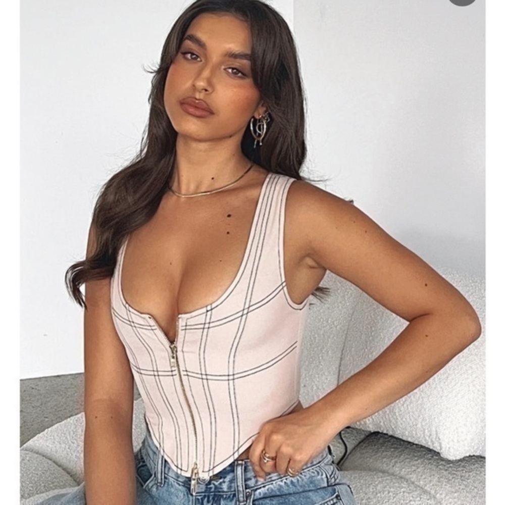 Reservations Only Bustier Nude